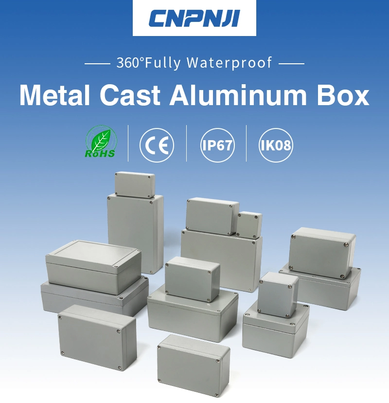 Promotional OEM Aluminum Enclosurex Die Cast Extruded Aluminum Junction Box