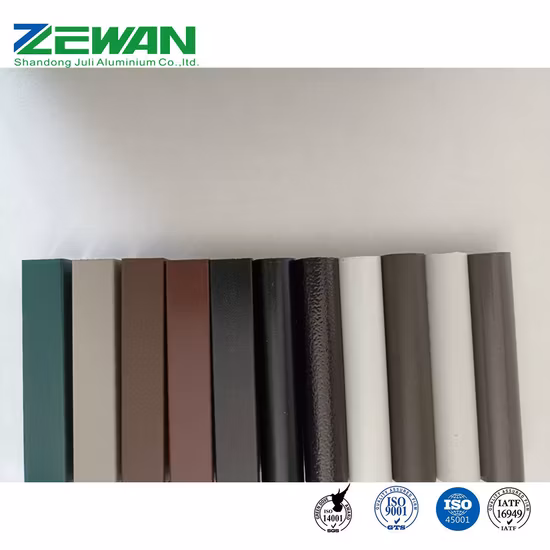 Традиционные балясины для лицевого крепления по индивидуальному заказу. Металлические трубы. Бесшовные алюминиевые прямые трубы.